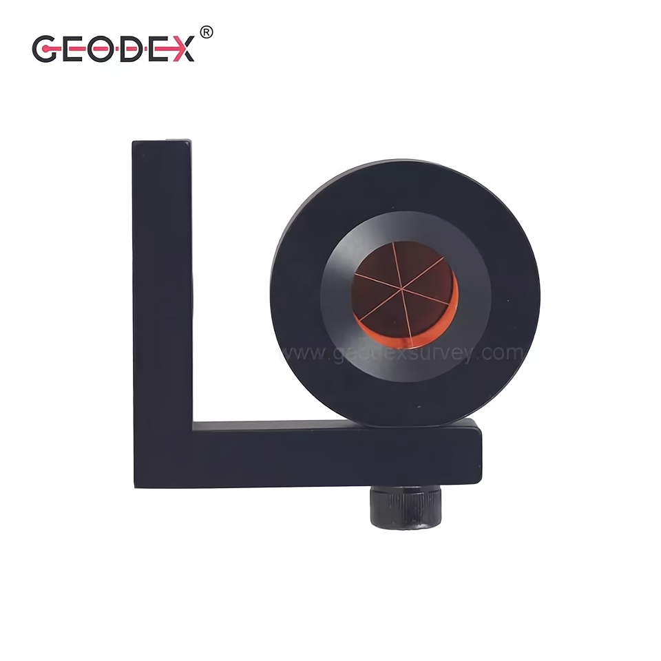 High Precision Surveying Prism Reflector 90 Degree Mini Total Station Prism For Deformation & Subsidence Observation