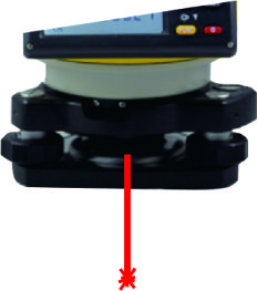 Digital Theodolite with Upward Laser Pointer